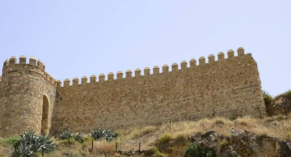 Ancient Moorish Fortress Antequera City Province Malaga Andalusia Spain — Stock Photo, Image