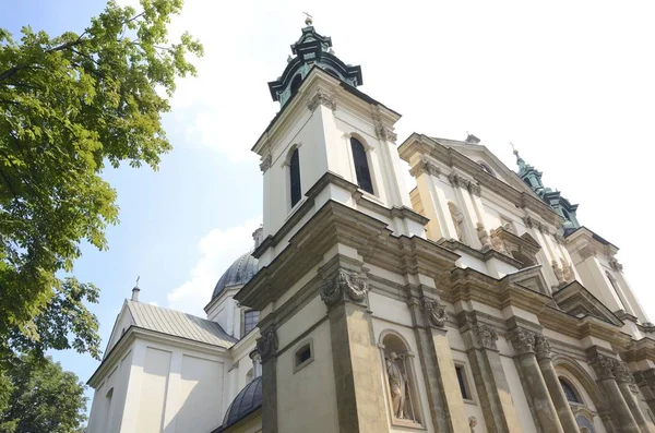 Kirche Der Heiligen Anna Historischen Zentrum Von Krakau Polen — Stockfoto