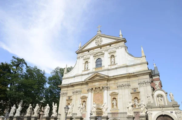 Church Saints Peter Paul Baroque Church Old Town Krakow Poland — Stock Photo, Image