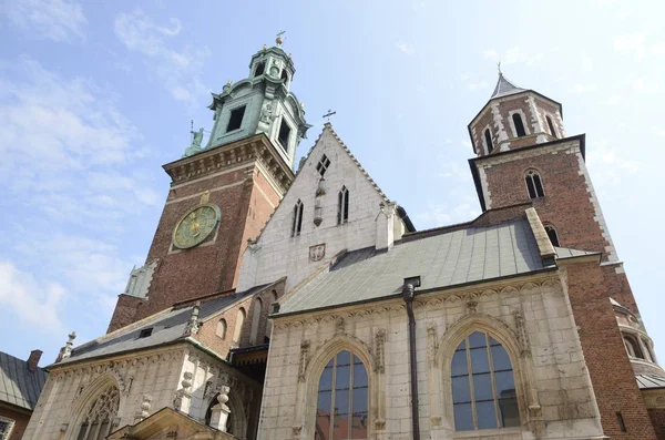 Kathedraal Van Krakow Polen — Stockfoto