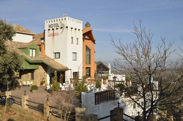Dilar Spanien Dezember 2014 Landhotel Dorf Dilar Fuße Der Gebirgskette — Stockfoto