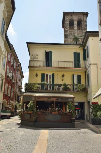 Restaurant in Peschiera — Stok fotoğraf