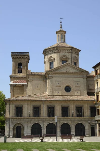 Church of Saint Lawrence in Pamplona — Stock Photo, Image