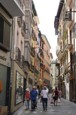 Pamplona'daki eski şehir