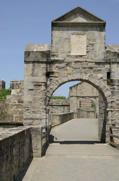 Porta della Cittadella di Pamplona — Foto Stock