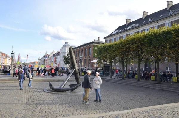 Ancora commemorativa a Copenaghen — Foto Stock