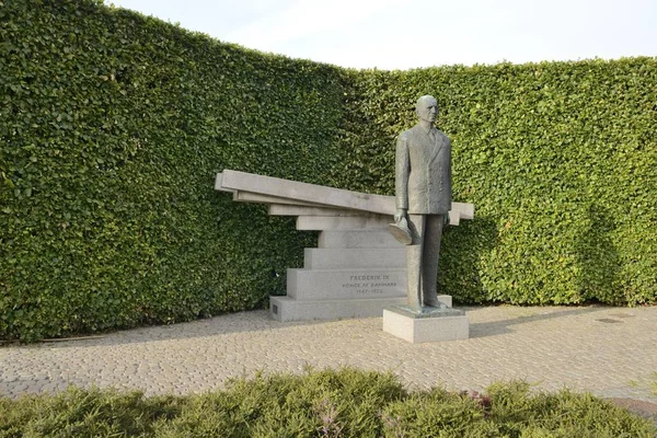 Monumento memorial ao rei dinamarquês — Fotografia de Stock