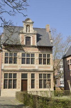 Leuven Beguinage 'deki tarihi bina