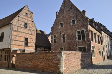 Leuven Beguinage tuğla evler 