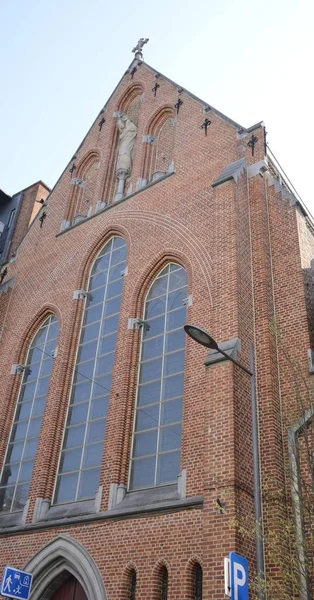 Brick Church in Leuven — Stockfoto