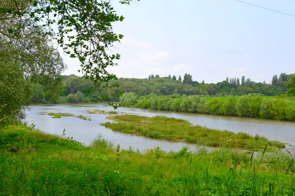 Прогулка Берегу Реки — стоковое фото