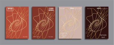 Yaratıcı renkli kapak. Kapak tasarımı.