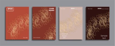 Yaratıcı renkli kapak. Kapak tasarımı.