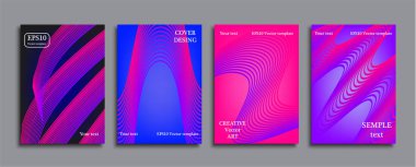 Yaratıcı renkli kapak. Kapak tasarımı.