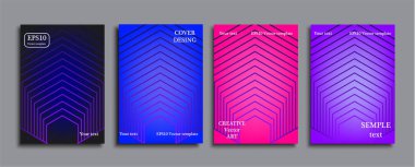 Yaratıcı renkli kapak. Kapak tasarımı.