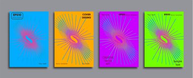 Yaratıcı renkli kapak. Kapak tasarımı.