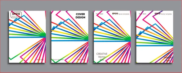 Yaratıcı renkli kapak. Kapak tasarımı.