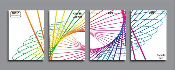 Yaratıcı renkli kapak. Kapak tasarımı.