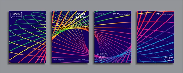 Yaratıcı renkli kapak. Kapak tasarımı.