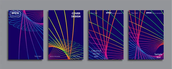 Yaratıcı renkli kapak. Kapak tasarımı.