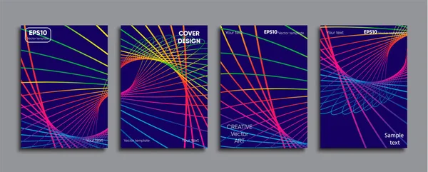 Yaratıcı renkli kapak. Kapak tasarımı.