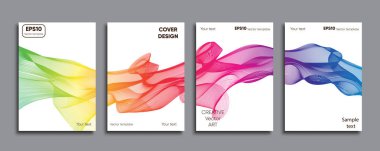 Yaratıcı renkli kapak. Kapak tasarımı.