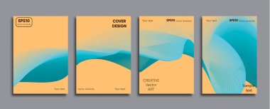 Yaratıcı renkli kapak. Kapak tasarımı.