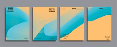 Yaratıcı renkli kapak. Kapak tasarımı.