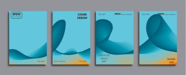 Yaratıcı renkli kapak. Kapak tasarımı.