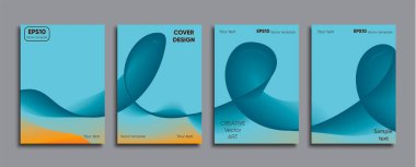 Yaratıcı renkli kapak. Kapak tasarımı.