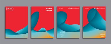 Yaratıcı renkli kapak. Kapak tasarımı.