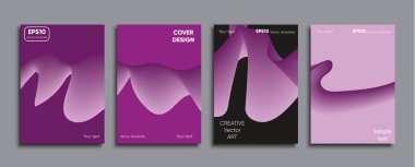 Yaratıcı renkli kapak. Kapak tasarımı.