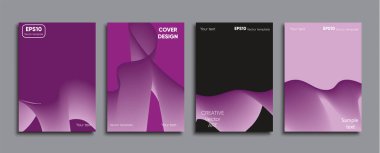 Yaratıcı renkli kapak. Kapak tasarımı.