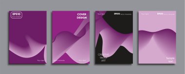 Yaratıcı renkli kapak. Kapak tasarımı.