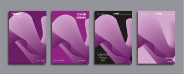 Yaratıcı renkli kapak. Kapak tasarımı.