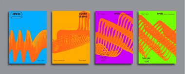 Yaratıcı renkli kapak. Kapak tasarımı.