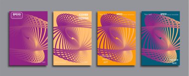 Yaratıcı renkli kapak. Kapak tasarımı.