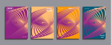 Yaratıcı renkli kapak. Kapak tasarımı.