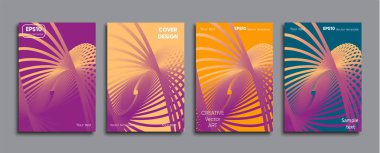 Yaratıcı renkli kapak. Kapak tasarımı.