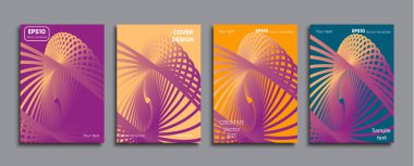 Yaratıcı renkli kapak. Kapak tasarımı.