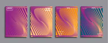 Yaratıcı renkli kapak. Kapak tasarımı.