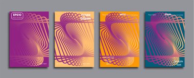 Yaratıcı renkli kapak. Kapak tasarımı.