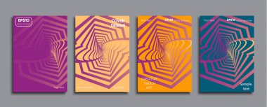 Yaratıcı renkli kapak. Kapak tasarımı.