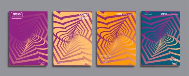 Yaratıcı renkli kapak. Kapak tasarımı.