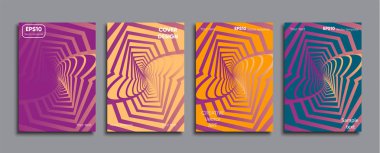 Yaratıcı renkli kapak. Kapak tasarımı.