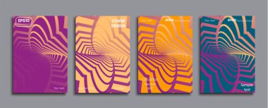 Yaratıcı renkli kapak. Kapak tasarımı.