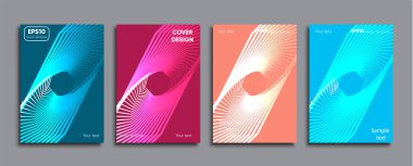 Yaratıcı renkli kapak. Kapak tasarımı.