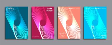 Yaratıcı renkli kapak. Kapak tasarımı.