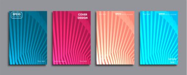 Yaratıcı renkli kapak. Kapak tasarımı.