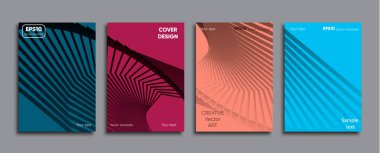 Yaratıcı renkli kapak. Kapak tasarımı.